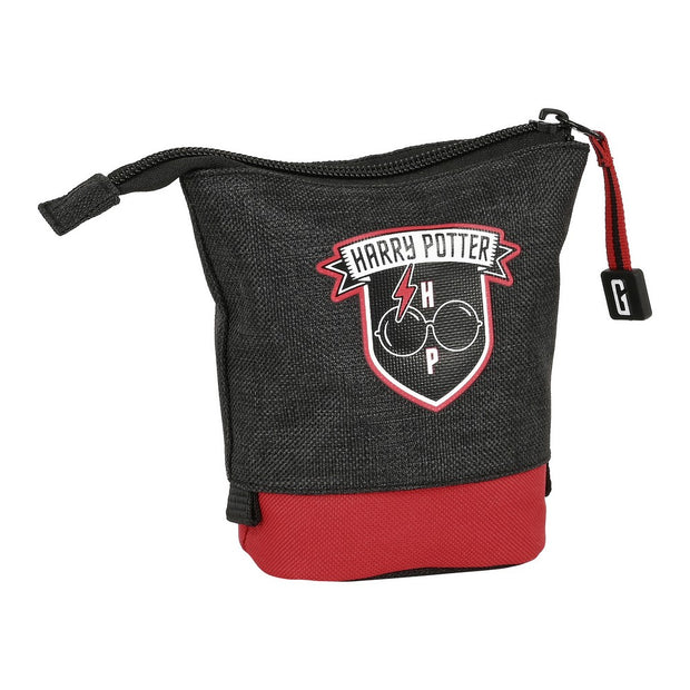 Pencil Holder Case Harry Potter Witchcraft Black Maroon (8 x 19 x 6 cm)