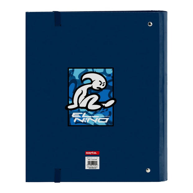 Ring binder El Niño Blue Bay A4