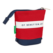 Pencil Holder Case Benetton United Red White Navy Blue (8 x 19 x 6 cm)