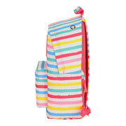 Laptop Backpack Benetton Stripes Multicolour (31 x 41 x 16 cm)