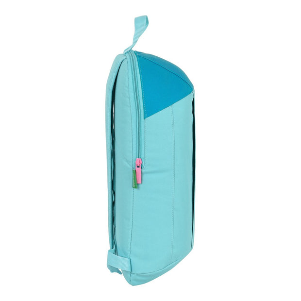 Casual Backpack Benetton Sugar Light Blue (22 x 39 x 10 cm)