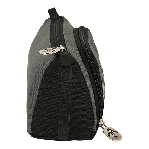 School Case The Mandalorian Black Grey (20 x 11 x 8.5 cm)