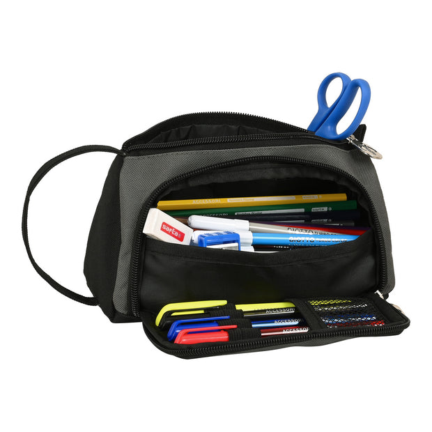 School Case The Mandalorian Black Grey (20 x 11 x 8.5 cm)