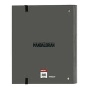Ring binder The Mandalorian 532158666 A4 Black Grey (35 mm)