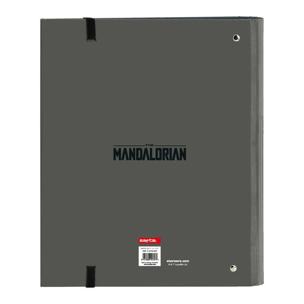 Ring binder The Mandalorian 532158666 A4 Black Grey (35 mm)