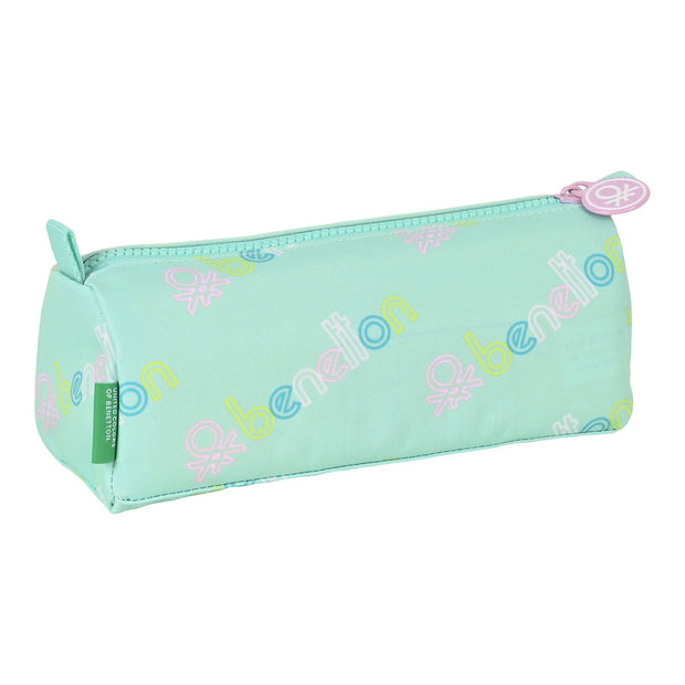 School Case Benetton World Mint (21 x 8 x 7 cm)