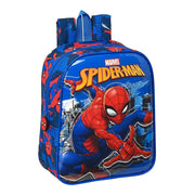 School Bag Spiderman Great power Red Blue (22 x 27 x 10 cm)