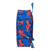 School Bag Spiderman Great power Red Blue (22 x 27 x 10 cm)