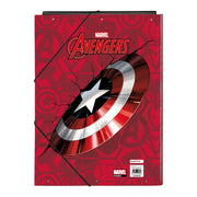 Folder The Avengers Infinity Red Black A4