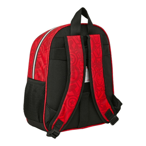 School Bag The Avengers Infinity Red Black (27 x 33 x 10 cm)