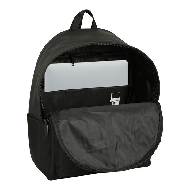 Laptop Backpack Capitán América Black (31 x 40 x 16 cm)