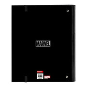 Ring binder Capitán América ST542177666 A4 Black (35 mm)