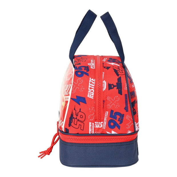 Lunchbox Cars Double Vision Rot Marineblau (20 x 20 x 15 cm)