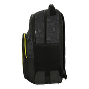 School Bag Batman Comix Black Yellow (32 x 42 x 15 cm)