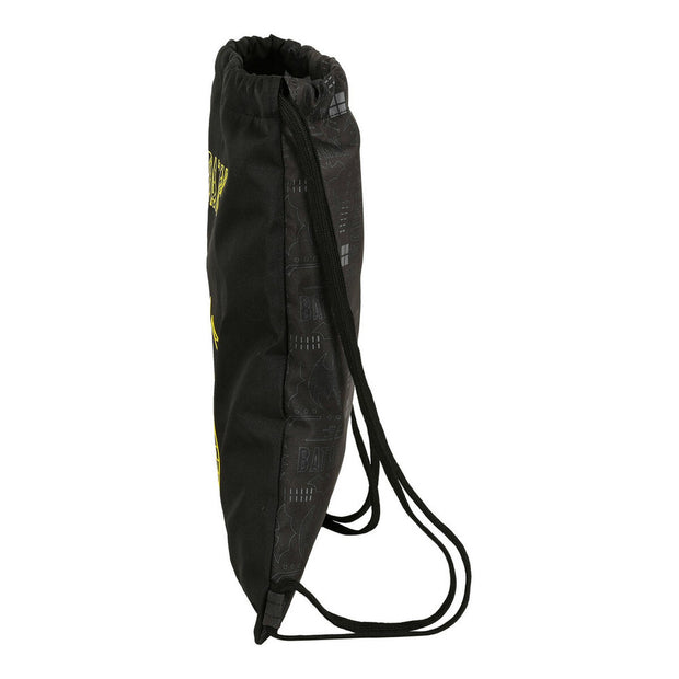 Child's Backpack Bag Batman Comix Black Yellow (35 x 40 x 1 cm)