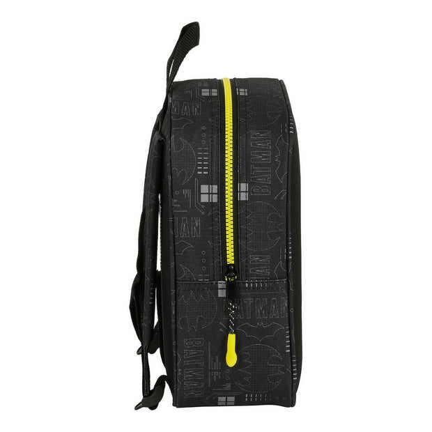 School Bag Batman Comix Black Yellow (22 x 27 x 10 cm)