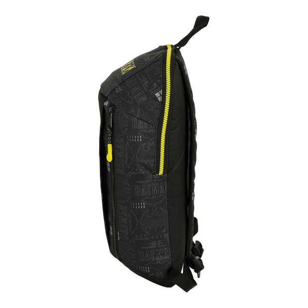 Casual Backpack Batman Comix Black Yellow (22 x 39 x 10 cm)