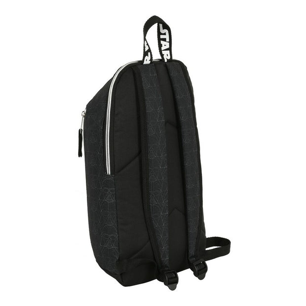 Casual Backpack Star Wars Fighter Black (22 x 39 x 10 cm)