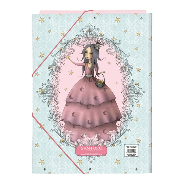 Folder Santoro Mirabelle Estella Pink A4 Light Green