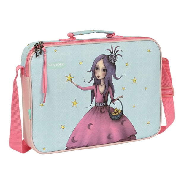 School Satchel Santoro Estella Pink Light Green (38 x 28 x 6 cm)