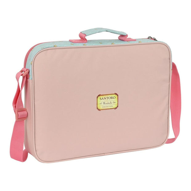 School Satchel Santoro Estella Pink Light Green (38 x 28 x 6 cm)