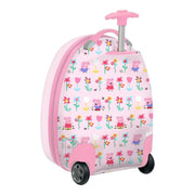 Koffer Peppa Pig Having Fun Rosa 16'' (28 x 43 x 23 cm)