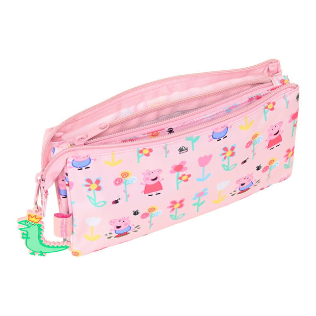 School Case Peppa Pig Having Fun Pink (22 x 12 x 3 cm)