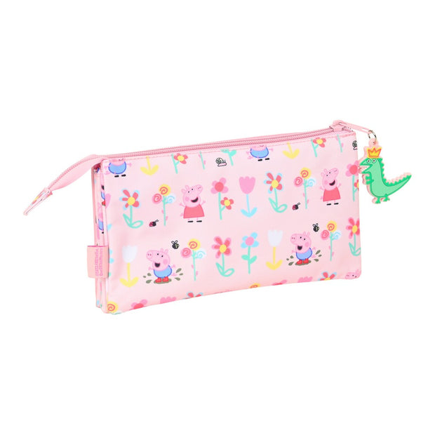 School Case Peppa Pig Having Fun Pink (22 x 12 x 3 cm)