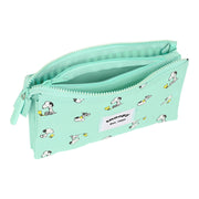 School Case Snoopy Friends Forever Mint (22 x 12 x 3 cm)