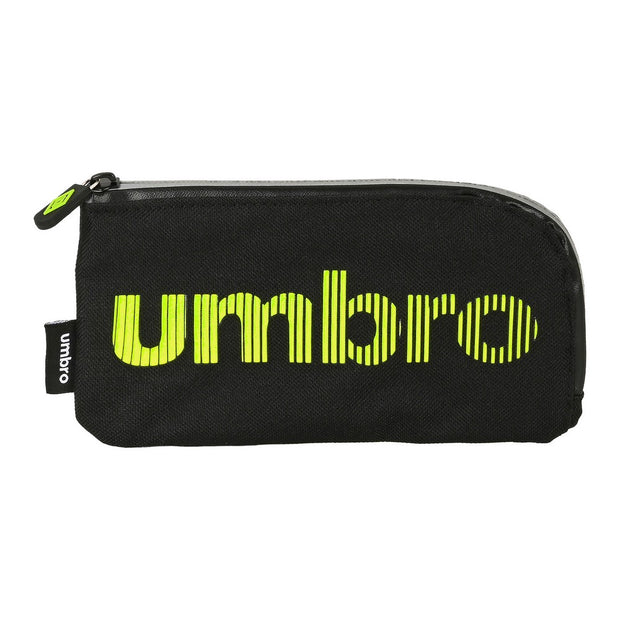 School Case Umbro Essentials Black Lime (23 x 11 x 1 cm)