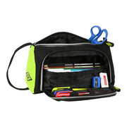School Case Umbro Essentials Black Lime (20 x 11 x 8.5 cm) (32 Pieces)