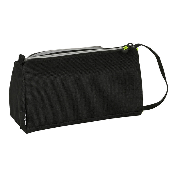 School Case Umbro Essentials Black Lime (20 x 11 x 8.5 cm)