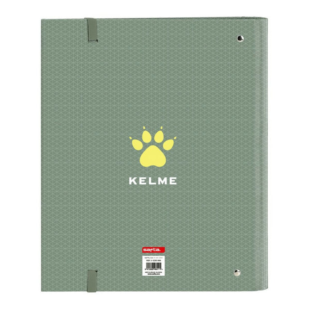 Ring binder Kelme Iceberg A4 Grey (27 x 32 x 3.5 cm) (35 mm)