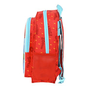 School Bag SuperThings Kazoom kids Red Light Blue (27 x 33 x 10 cm)