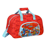 Sporttasche SuperThings Kazoom Kids Rot Hellblau (40 x 24 x 23 cm)