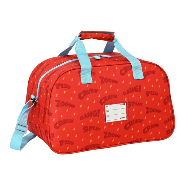 Sporttasche SuperThings Kazoom Kids Rot Hellblau (40 x 24 x 23 cm)