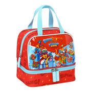 Lunchbox SuperThings Kazoom Kids Rot Hellblau (20 x 20 x 15 cm)