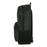 School Bag Paul Frank Team player Black (30 x 46 x 14 cm)