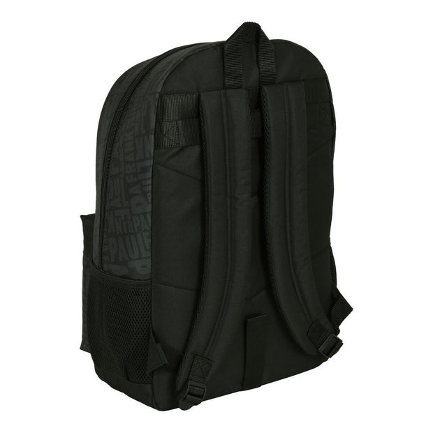 School Bag Paul Frank Team player Black (30 x 46 x 14 cm)