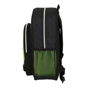 School Bag Nerf Friends forever Black Lime (32 x 38 x 12 cm)