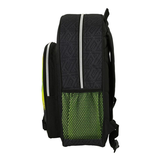 School Bag Nerf Friends forever Black Lime (32 x 38 x 12 cm)