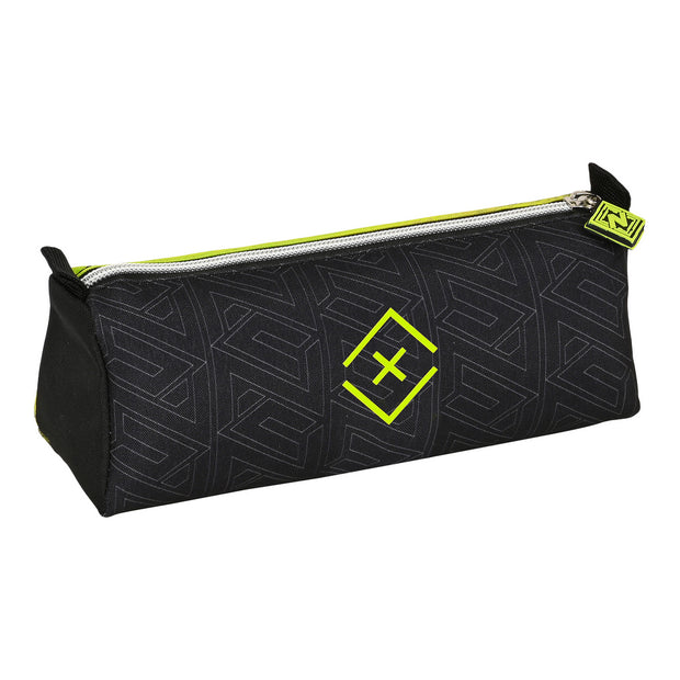 School Case Nerf Neon Black Lime (21 x 8 x 7 cm)