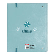 Ring binder Catrinas Claire, noelia y lila A4 Blue (27 x 32 x 3.5 cm) (35 mm)