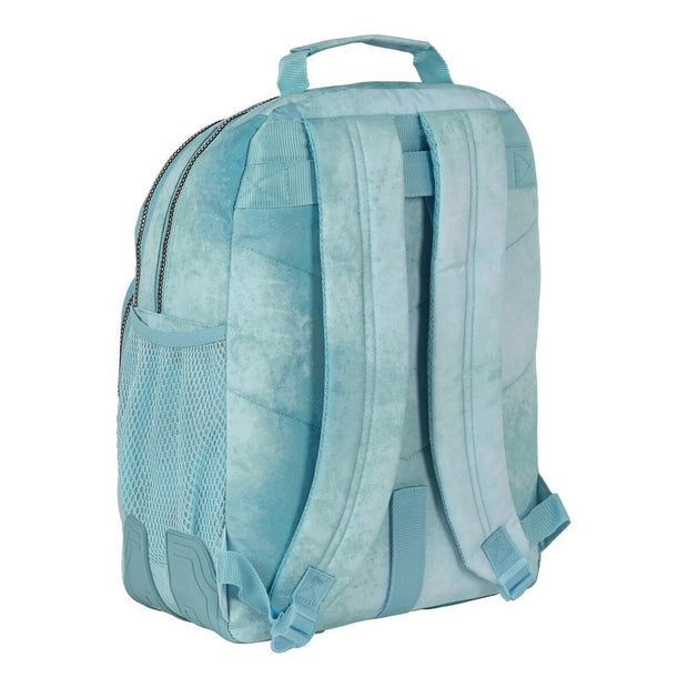 School Bag Catrinas Claire, noelia y lila Blue (32 x 42 x 15 cm)