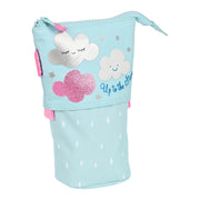 Pencil Holder Case Glow Lab Nube Light Blue (8 x 19 x 6 cm)