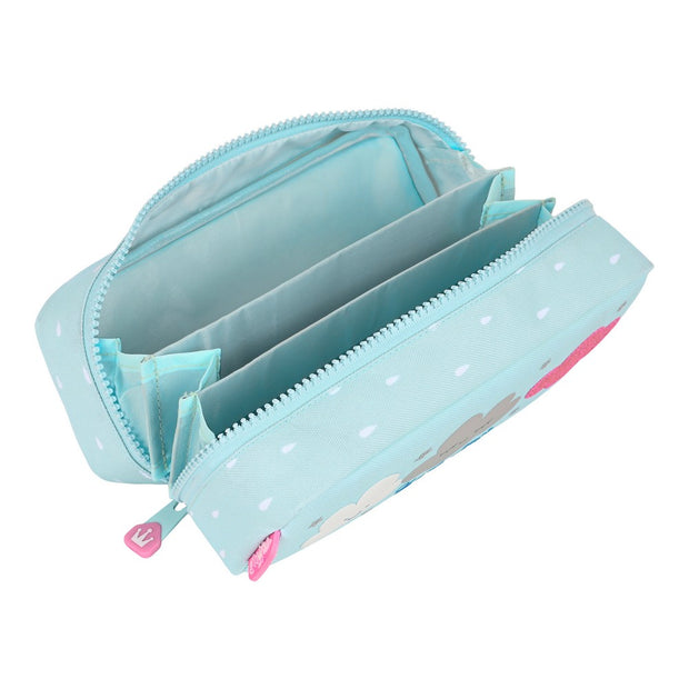 School Case Glow Lab Nube Light Blue (21 x 8 x 8 cm)