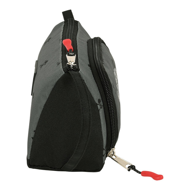 School Case BlackFit8 Skull Black Grey (20 x 11 x 8.5 cm) (32 Pieces)