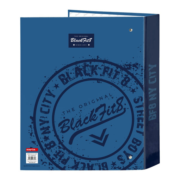 Ring binder BlackFit8 Stamp Blue A4 (40 mm)