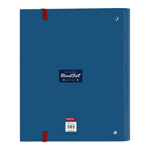 Ring binder BlackFit8 Stamp A4 Blue (27 x 32 x 3.5 cm) (35 mm)