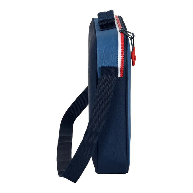 School Satchel BlackFit8 Stamp Blue (38 x 28 x 6 cm)
